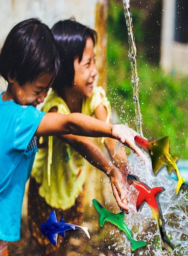 Mallexo Aquatic Sea Animals Toy Set for Kids Boys and Girls 26PC Marine Ocean Animal Figure Sets Mid/Small Size Birthday Gifts Water World Marine Fish Action Figurines Jelly Fish, Dolphin, Whales Toy - Image 3